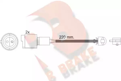 Контакт R BRAKE 610239RB